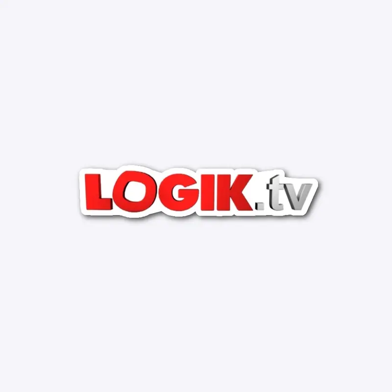 Logik.tv Die-cut sticker